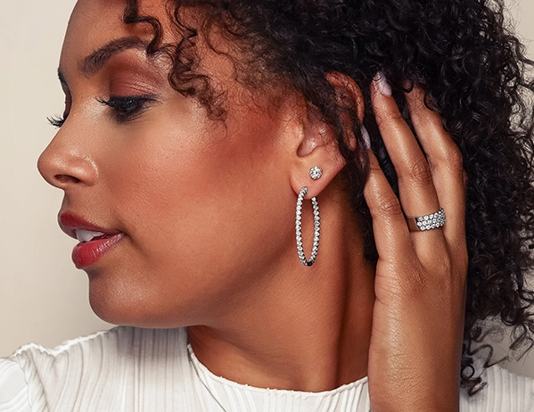Shop In & Out Hoop Earrings